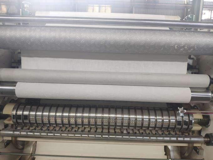 آلة طي ورق المناديل اليدوية من نوع Interfold مع خط إنتاج آلة التعبئة السهلة 3