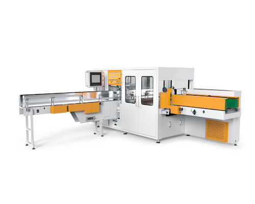 عالية السرعة ثلاثية الأبعاد التعبئة المنديل ورق الأنسجة الوجه الأنسجة حزمة آلة