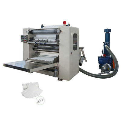 آلة إنتاج مناديل ورقية جامبو رول ، آلة طي Z مميّزة بالحبر 5.5KW